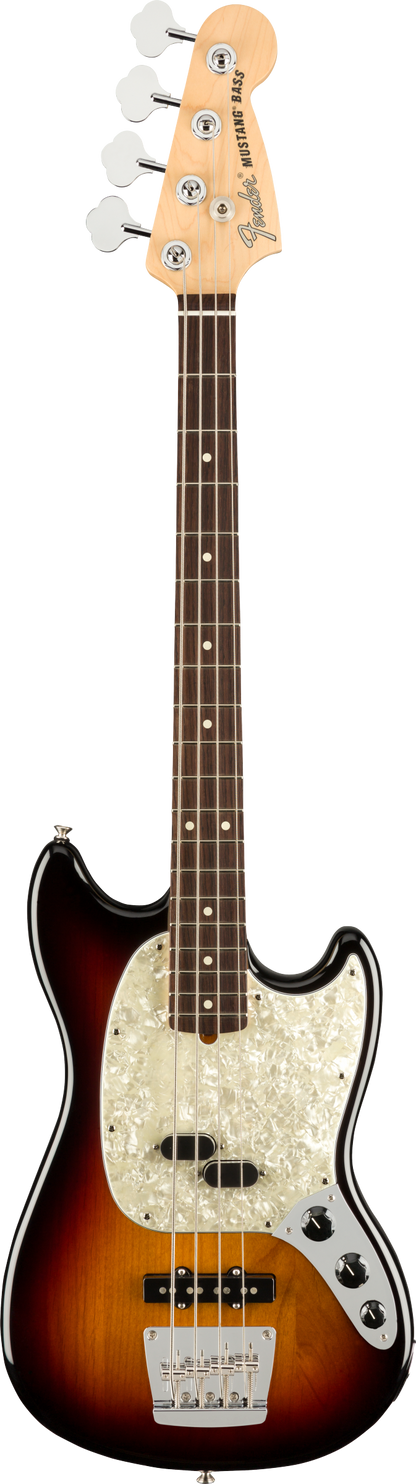 Fender American Performer Mustang Bass - 3 Tone Sunburst