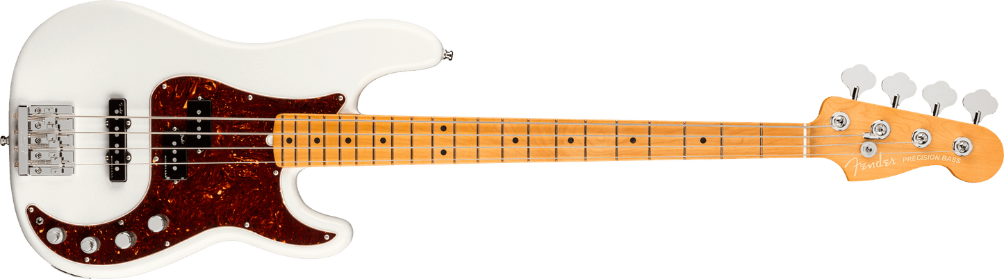 Fender American Ultra Precision Bass Mn - Arctic Pearl