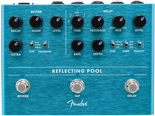 Fender Reflecting Pool Delay & Reverb Pedal