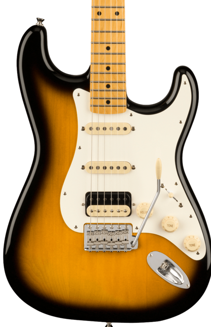 Fender JV Modified ‘50s Stratocaster HSS Maple Neck - 2-Tone Sunburst