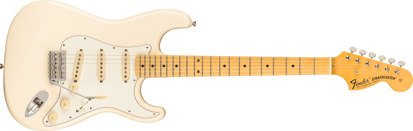 Fender JV Modified ‘60s Stratocaster Maple Neck - Olympic White