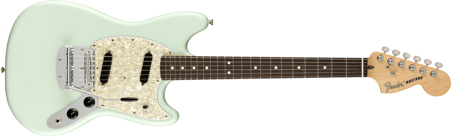 Fender American Performer Mustang - Rosewood Neck - Sonic Blue