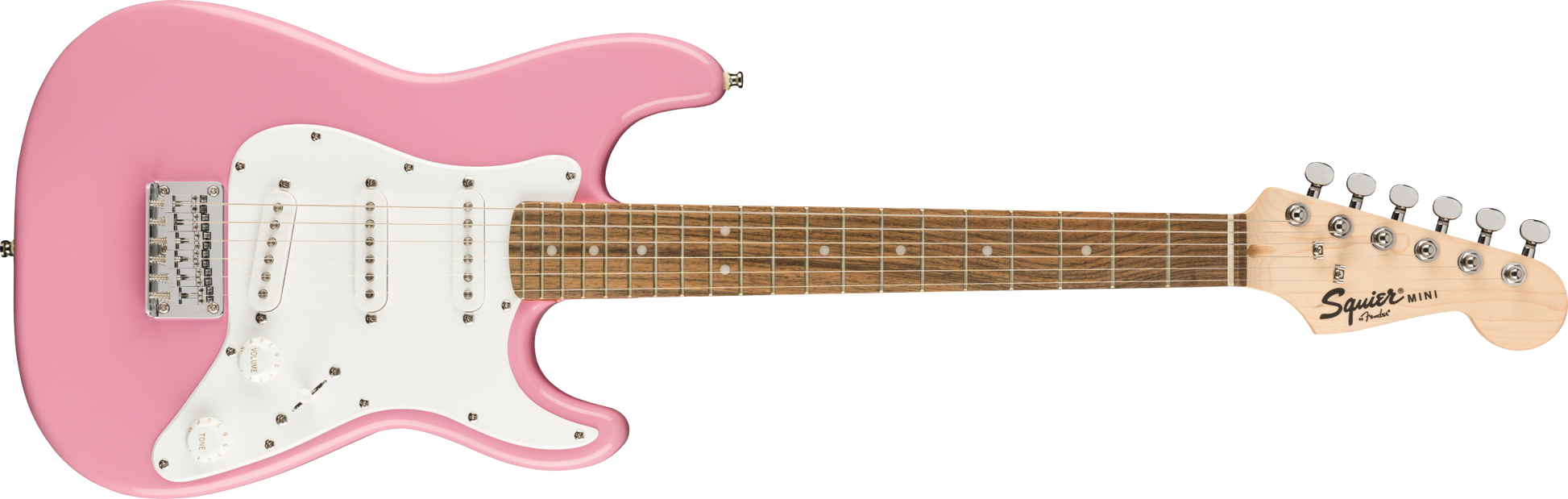 Squier mini strat hot sale pink