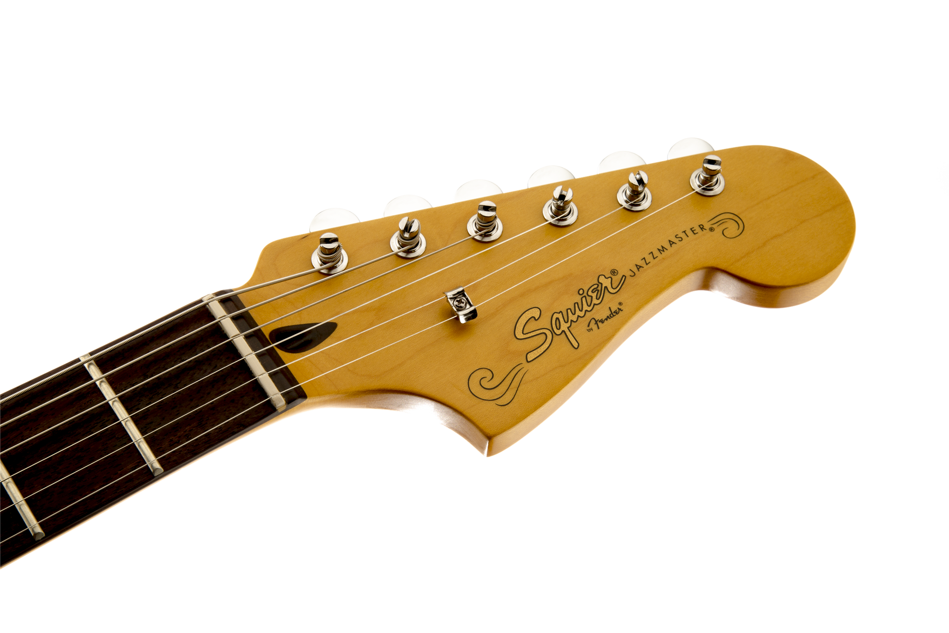 Squier j mascis jazzmaster on sale electric guitar vintage white
