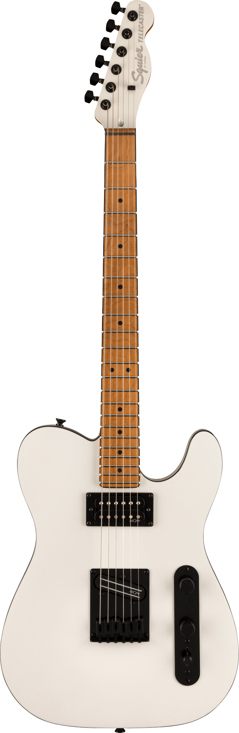 Squier contemporary telecaster hh pearl deals white