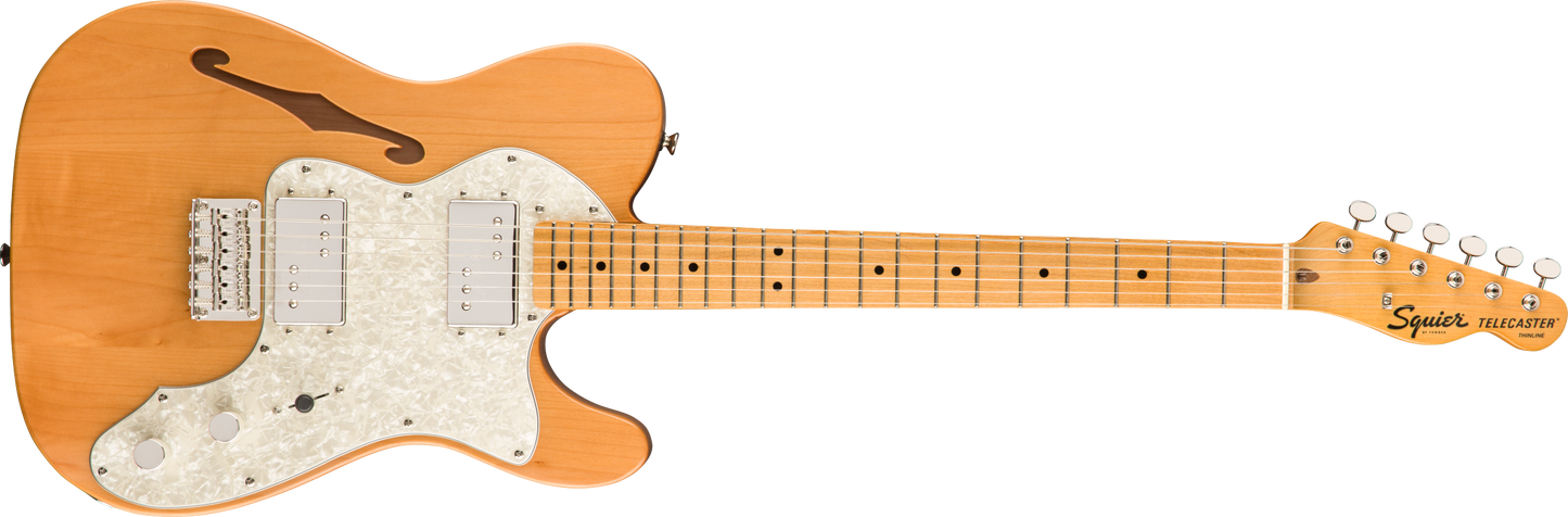SQUIER CLASSIC VIBE 70S TELECASTER THINLINE - NATURAL