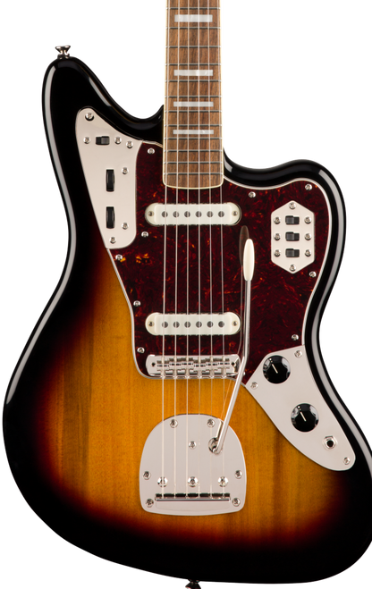 SQUIER CLASSIC VIBE 70 S JAGUAR LRL 3 TONE SUNBURST Guitar