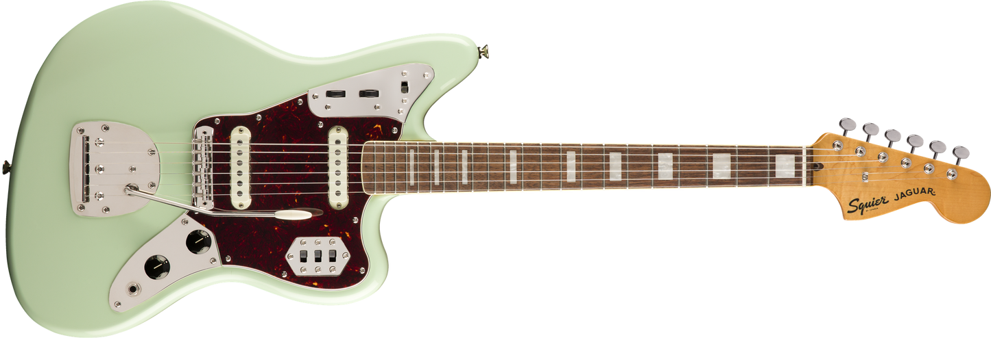 Squier Classic Vibe ‘70s Jaguar - Laurel Fingerboard - Surf Green
