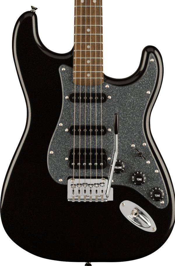 Squier Affinity Series Stratocaster HSS - Metallic Black – Guitar ...