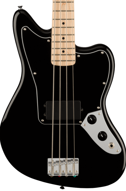 Squier Affinity Jaguar Bass H - Black Pickguard - Black