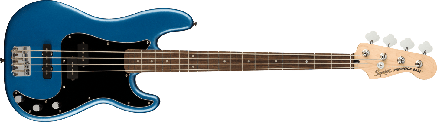 Squier Affinity Series Precision Bass PJ - Black Pickguard - Lake Placid Blue