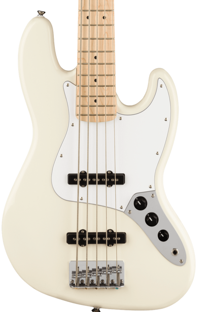 Squier Affinity Series Jazz Bass V (5-string) - Olympic White