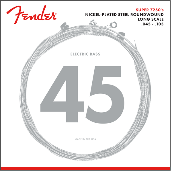 Fender 7250 Nickel Bass Strings Long Scale - 45-105
