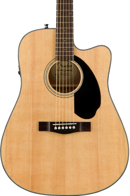 Fender CD-60SCE - Solid Top Dreadnought - Natural