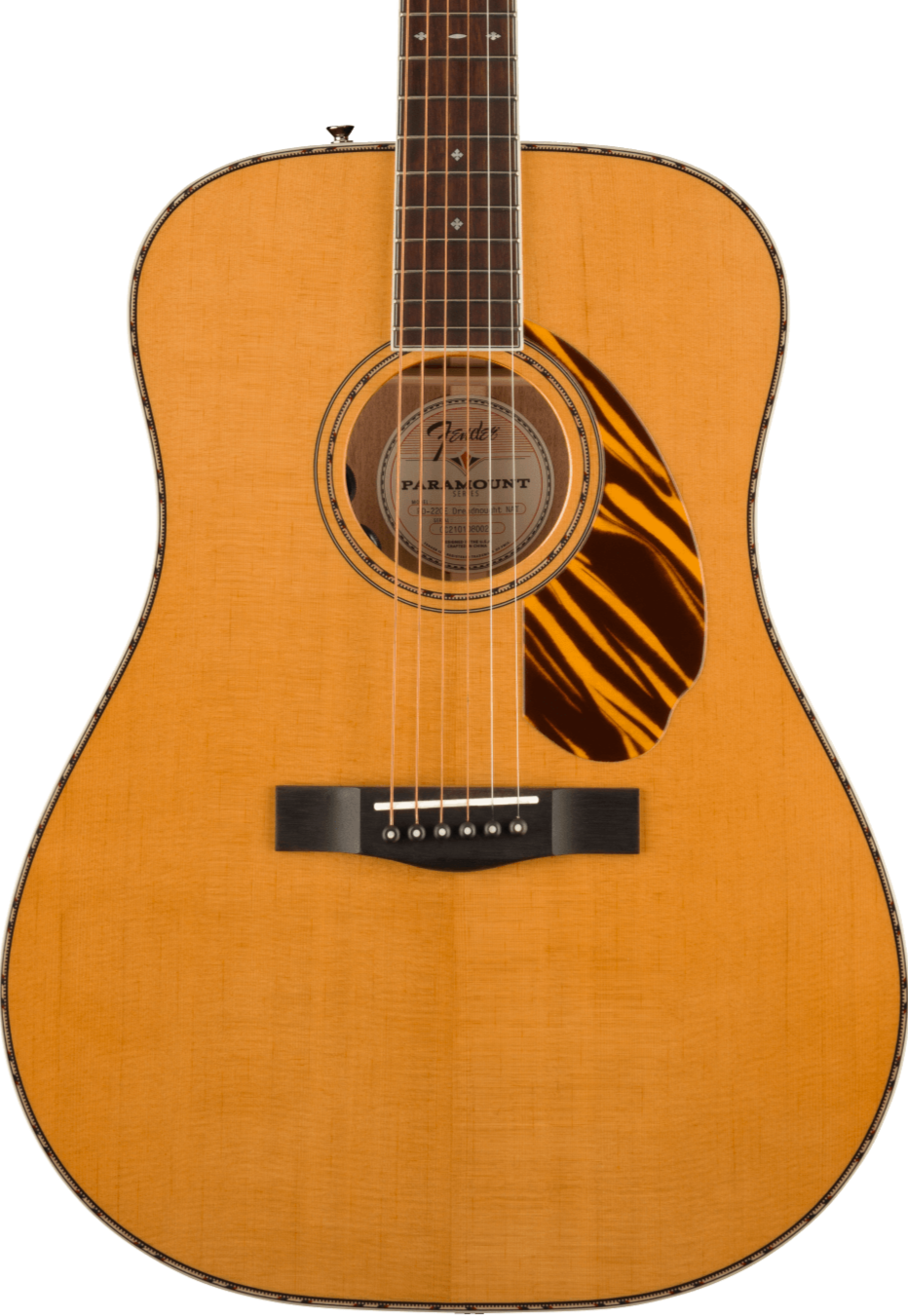 FENDER PD-220E DREADNOUGHT - NATURAL WITH HARD CASE