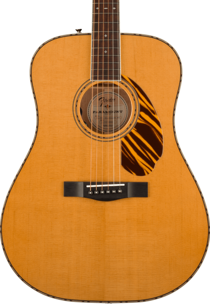 FENDER PD-220E DREADNOUGHT - NATURAL WITH HARD CASE