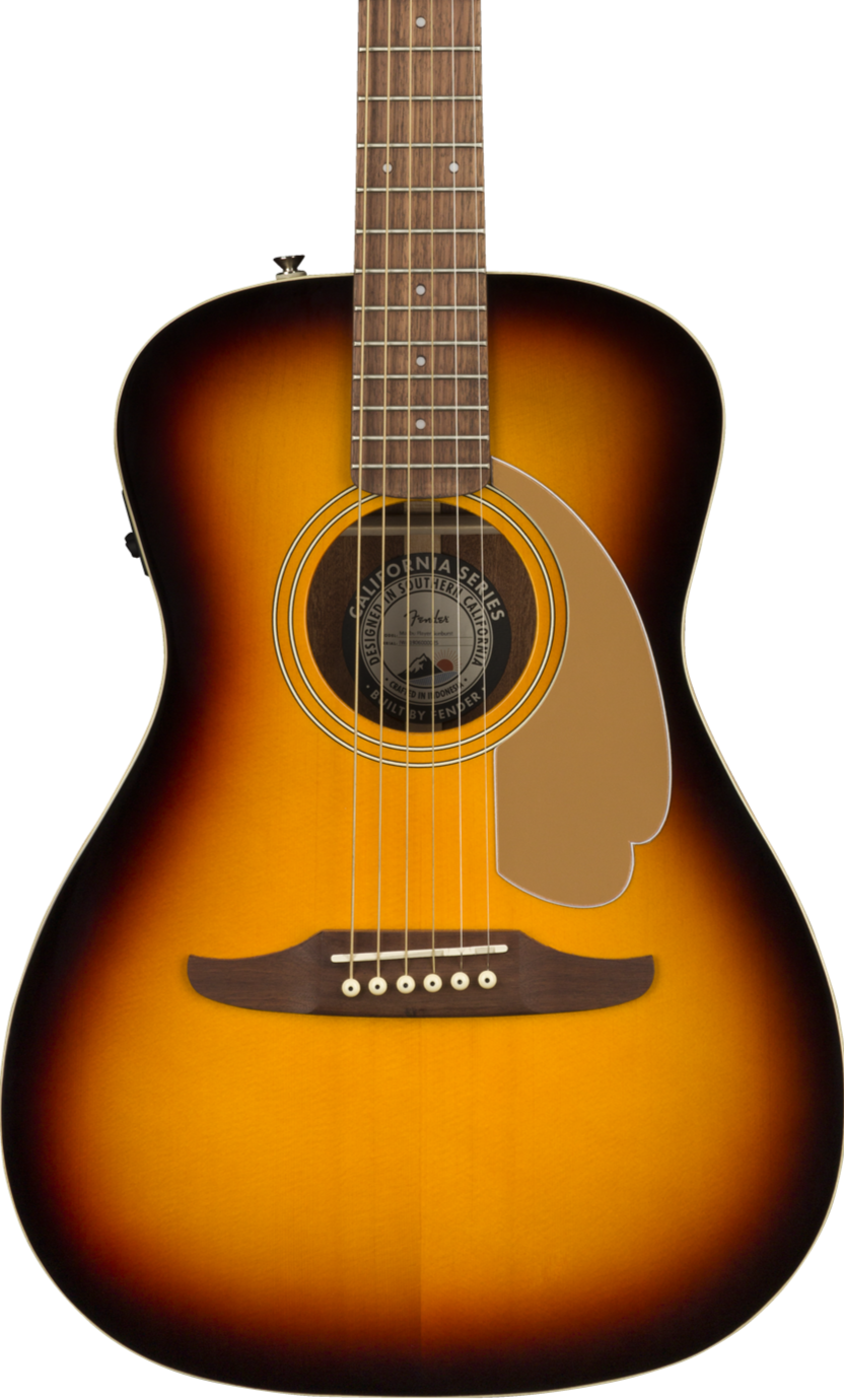 Fender Malibu Player Acoustic - 3-Colour Sunburst