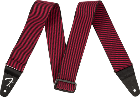 Fender Weightless Strap - Red Tweed