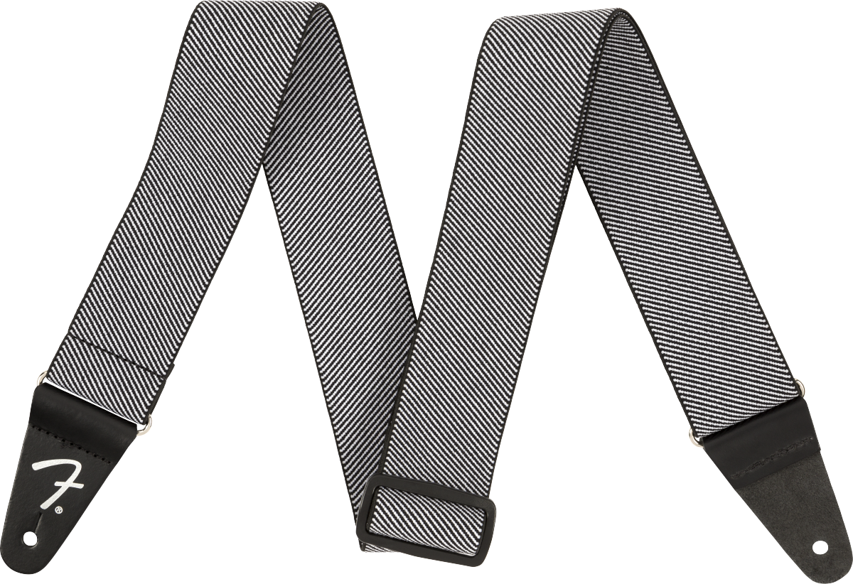 Fender Weightless Strap - Grey Tweed
