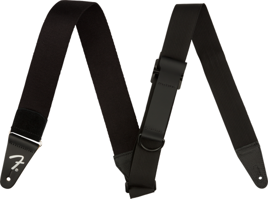 Fender 2" Right Height Rayon Strap - Black