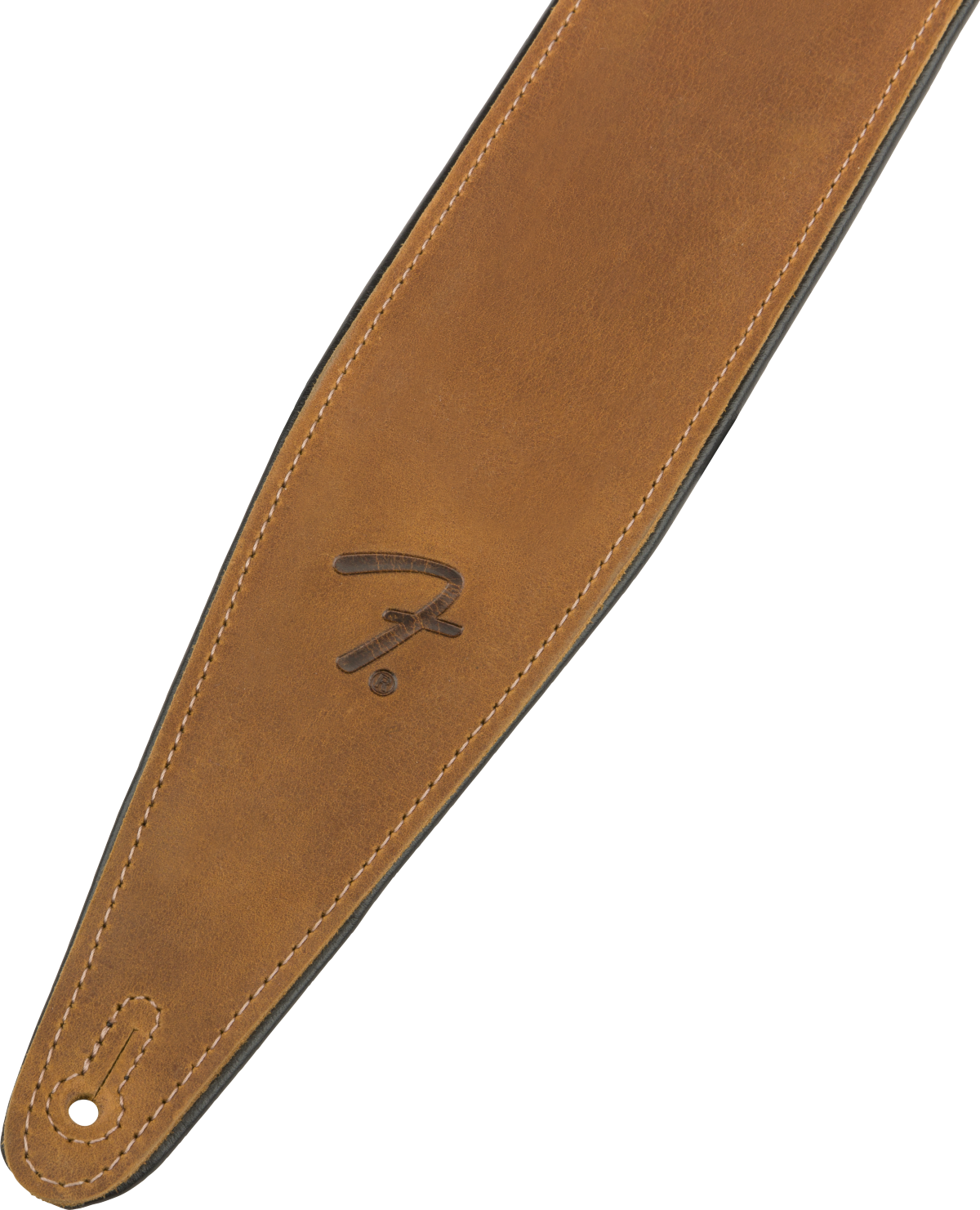 Fender Right Height Leather Strap Cognac Guitar Brothers Online