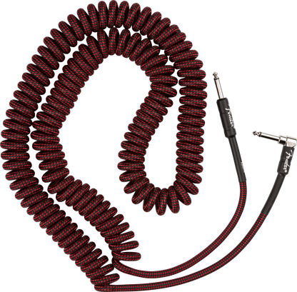 FENDER PRO COIL CABLE 30' RED TWEED