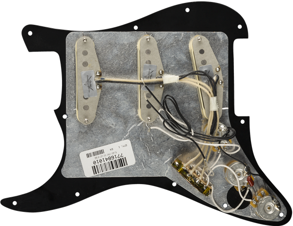 Custom stratocaster outlet pickguard