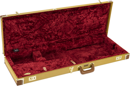 FENDER CLASSIC SERIES WOOD CASE - STRAT/TELE TWEED
