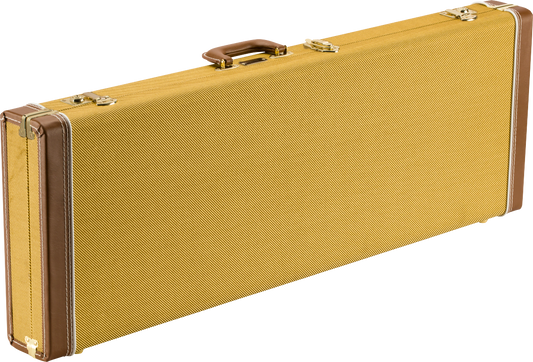 FENDER CLASSIC SERIES WOOD CASE - STRAT/TELE TWEED