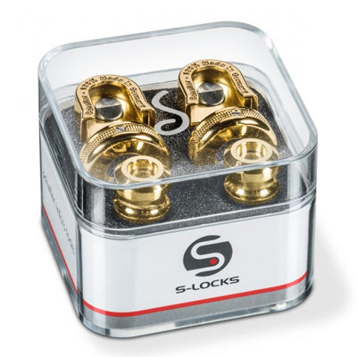 Schaller S-Locks Strap Lock - Gold