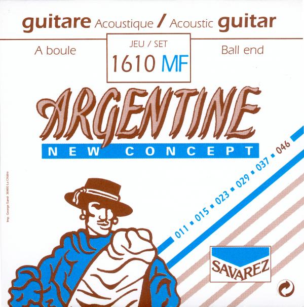 Savarez Argentine Gypsy Jazz Strings 1610MF - 11-46 Ball End