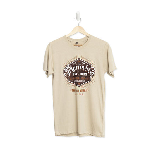 Martin & Co Logo T-shirt 'Still Handmade' - Small