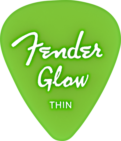 Fender Glow in the Dark Picks - 12 Pack