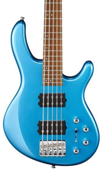 Cort Action HH5 5-String Bass - Tasman Blue