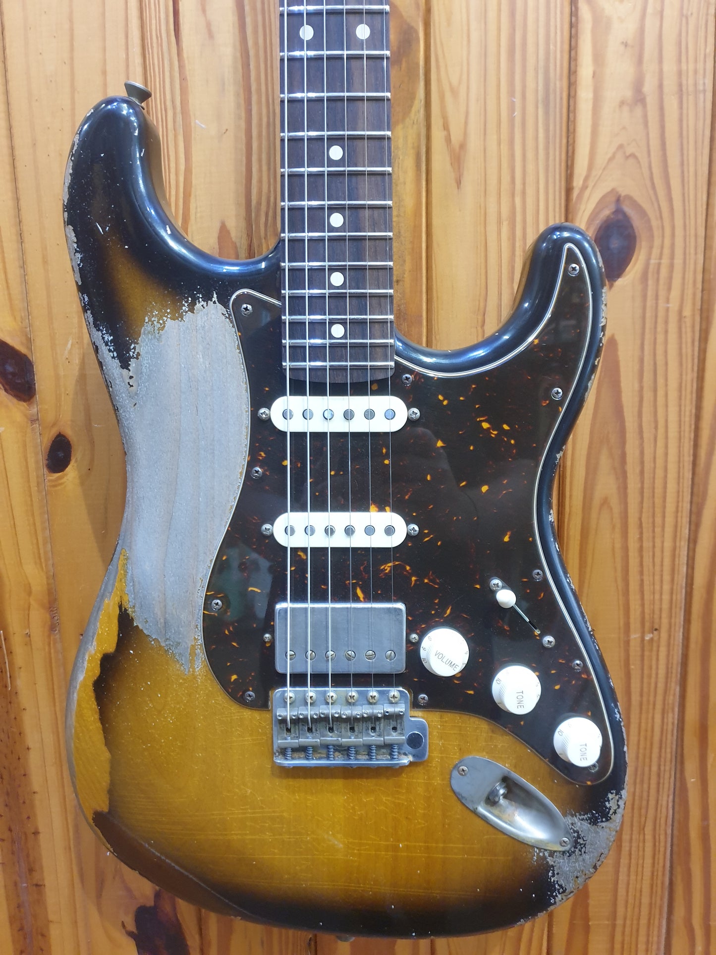 Xotic California Classic XSC-2 - 2-Tone Sunburst - Super-Heavy Aged RW #2070