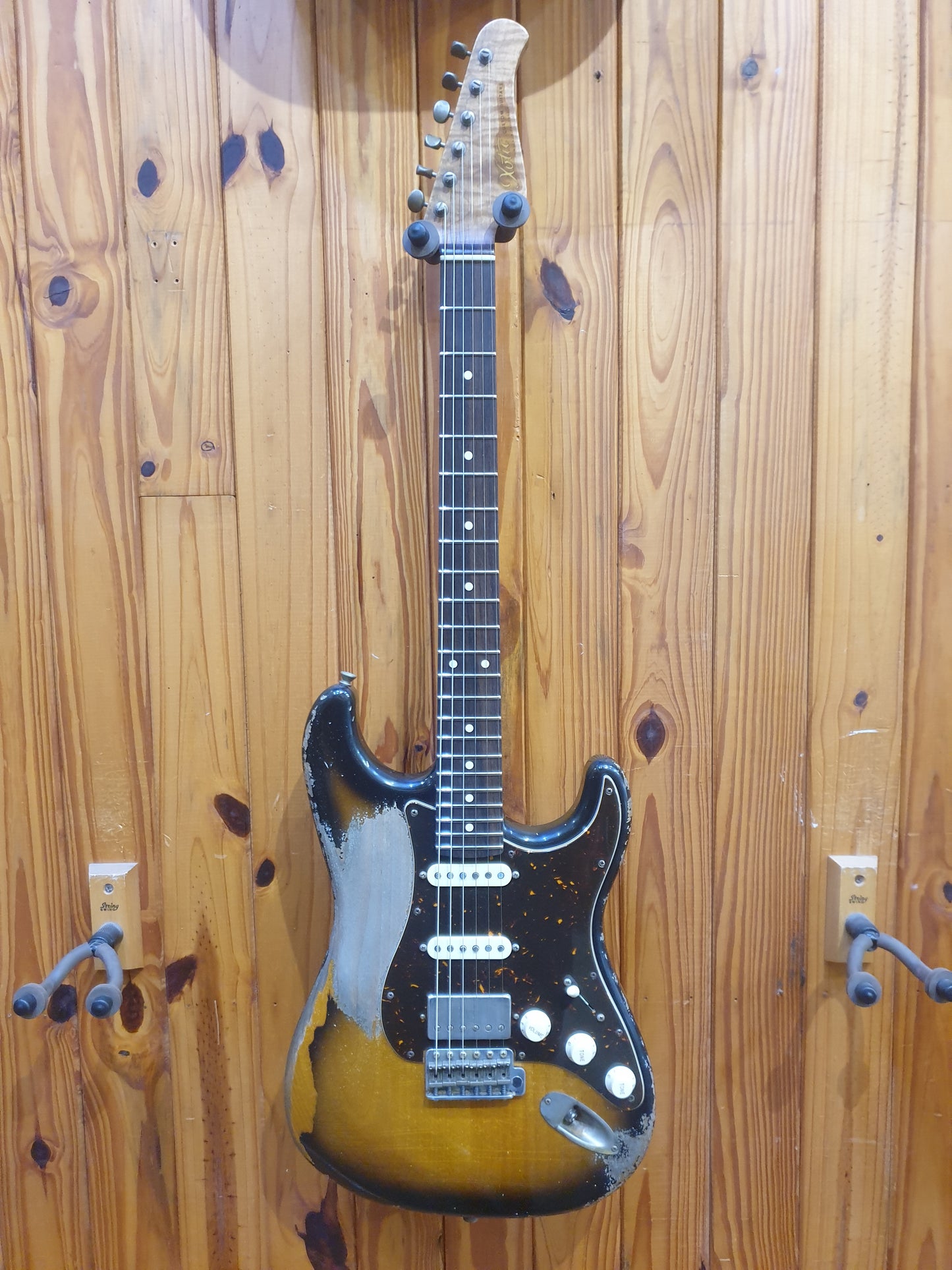 Xotic California Classic XSC-2 - 2-Tone Sunburst - Super-Heavy Aged RW #2070