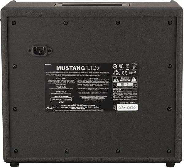 Fender Mustang LT25 Modelling Amplifier Guitar Brothers Online