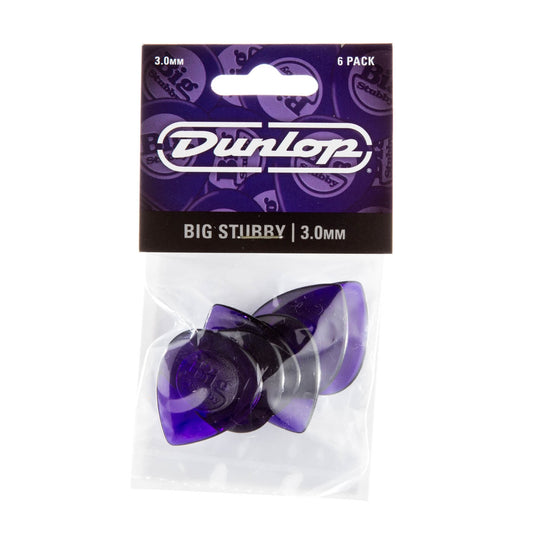 Dunlop Big Stubby 3.0MM - 6 Pack