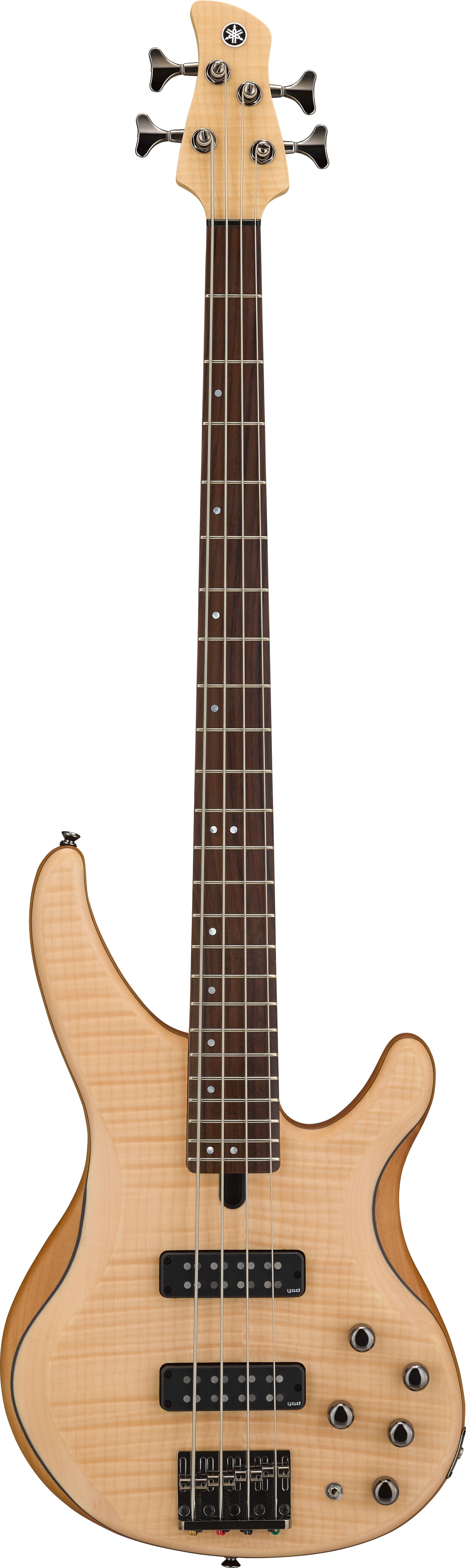 Yamaha TRBX604FM 4-String Bass - Flamed Maple Top - Natural Satin