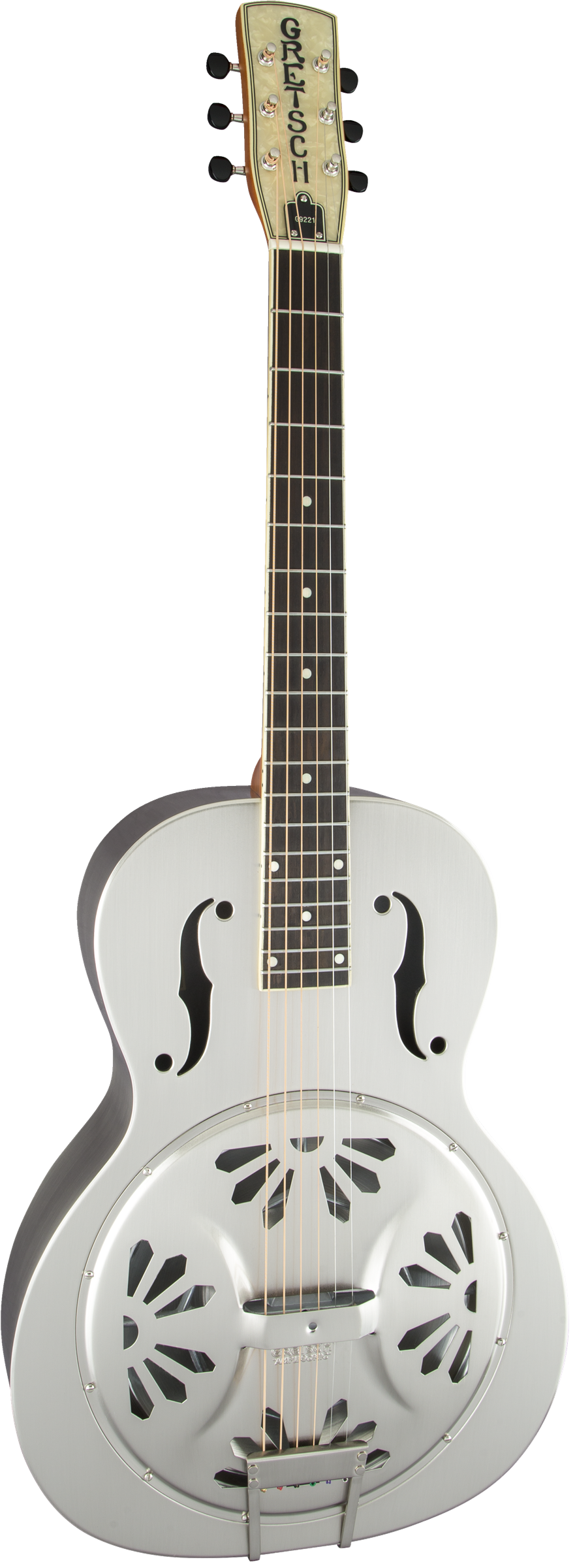 GRETSCH G9221 BOBTAIL ROUND NECK ACOUSTIC ELECTRIC STEEL BODY