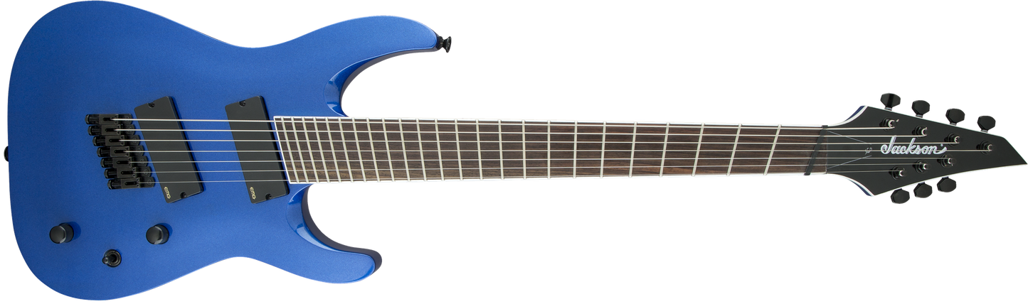Jackson X Series Soloist Arch Top SLAT7 Multi-Scale - Metallic Blue