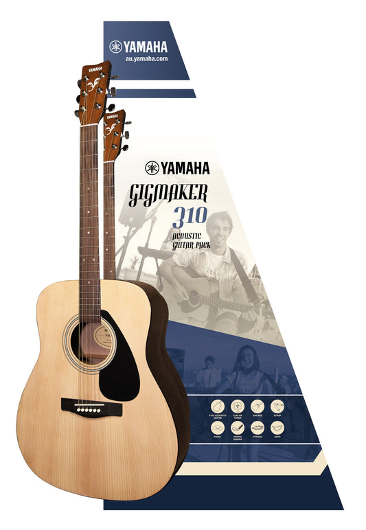 Yamaha F310P - Gigmaker Acoustic Guitar Pack