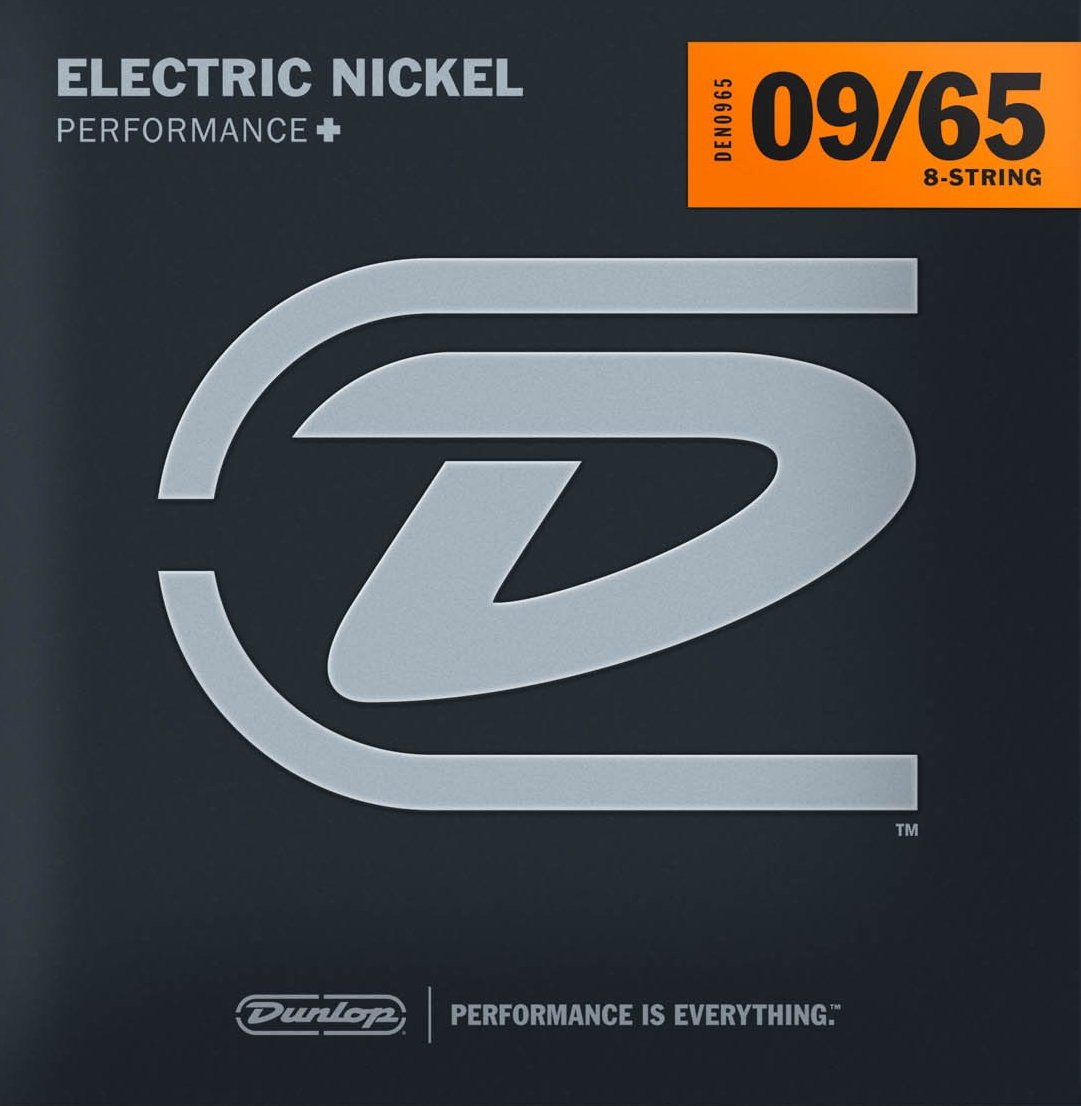 Dunlop Nickel Wound Electric Strings - 9-65 8-String