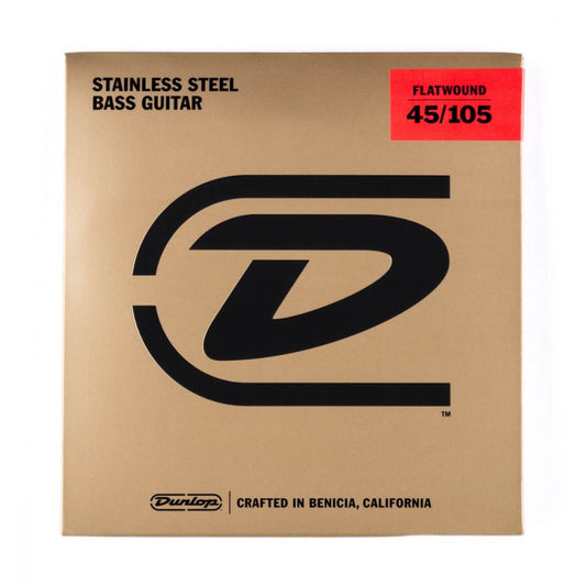 Dunlop Flatwound Bass Strings - 45-105