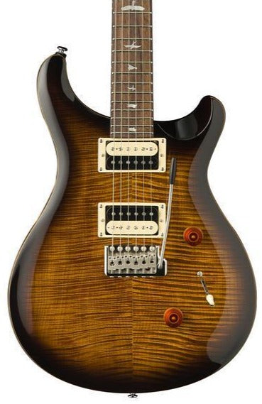 PRS SE Custom 24 - Black Gold Burst w/ Gigbag