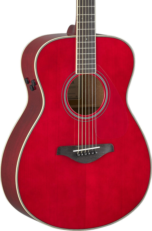 YAMAHA TRANSACOUSTIC FS-TA-RR CONCERT RUBY RED