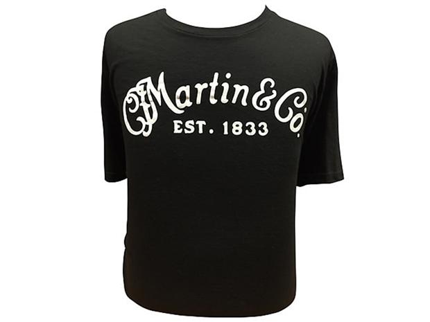 Martin & Co Logo T-shirt - Black - M/L