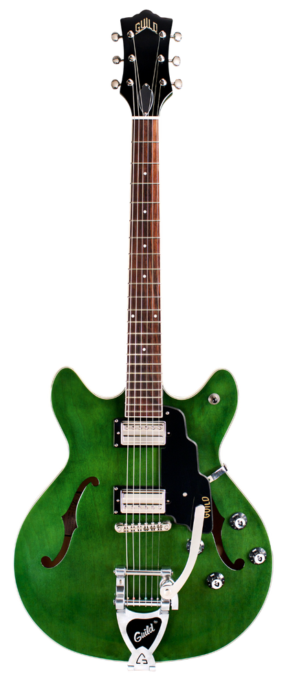 Guild Starfire 1 GTV DC Archtop - Emerald Green
