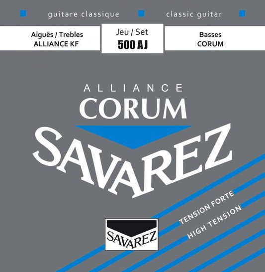 Savarez 500AJ Alliance Corum Nylon Strings - High Tension