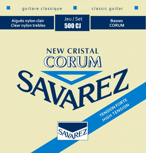 Savarez 500CJ New Crystal Corum Nylon Strings - High Tension